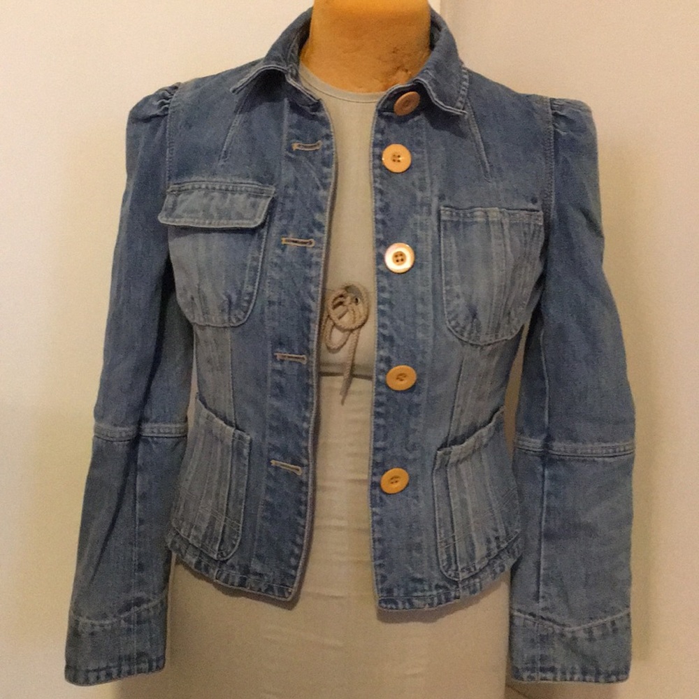 Marc Jacobs denim jacket, size 6 (runs small)